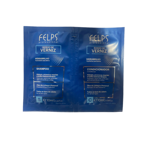 FELPS BATH VERNIZ ZESTAW SZAMPON 230ML + ODŻYWKA 230ML - mega połysk włosów
