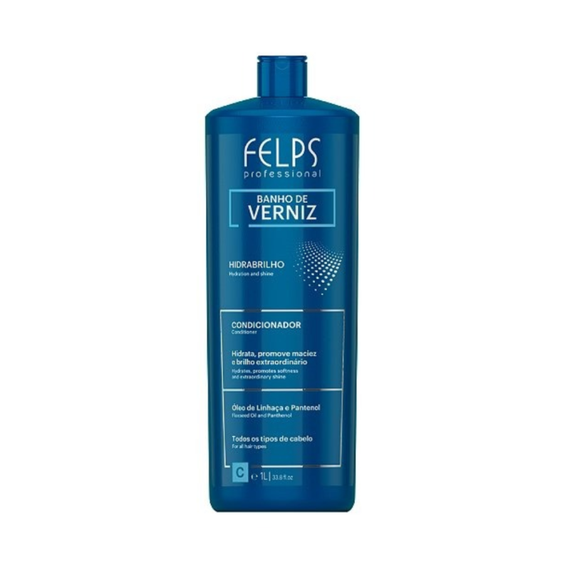FELPS BATH VERNIZ ZESTAW SZAMPON 230ML + ODŻYWKA 230ML - mega połysk włosów
