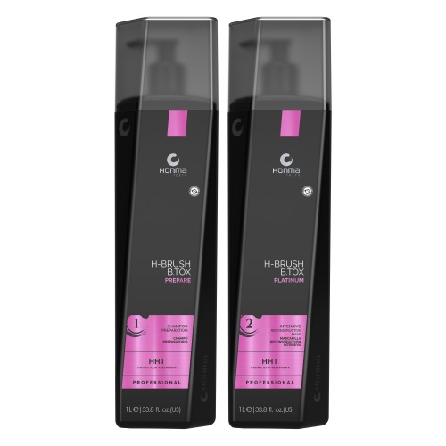 Honma Tokyo szampon Liss Lab 300ml przedłuża efekt prostowania włosów