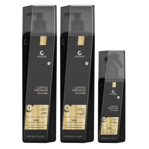 Honma Tokyo szampon Liss Lab 300ml przedłuża efekt prostowania włosów