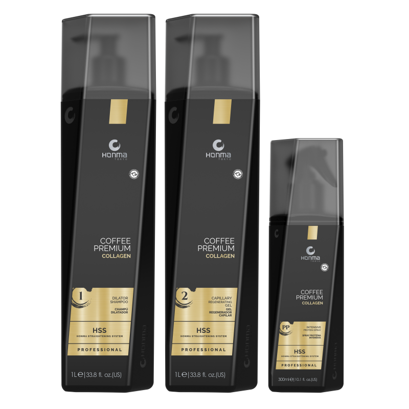 Honma Tokyo szampon Liss Lab 300ml przedłuża efekt prostowania włosów