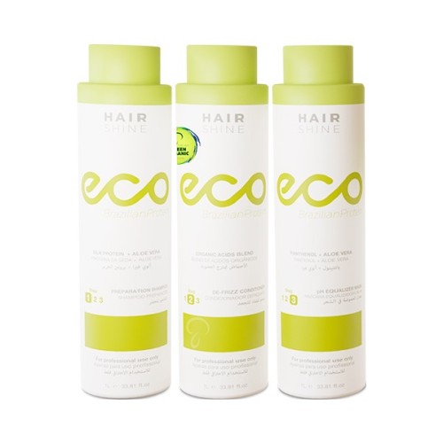 ECO BRAZILIAN PROTEIN NANOPLASTIA 100ML ZESTAW (PRZELEWANY)